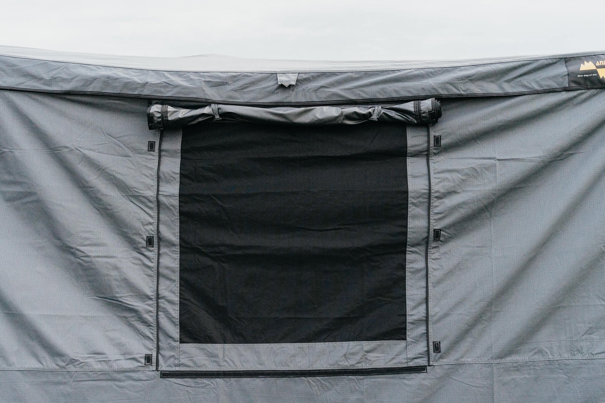 Seitenwände für 180° Markise