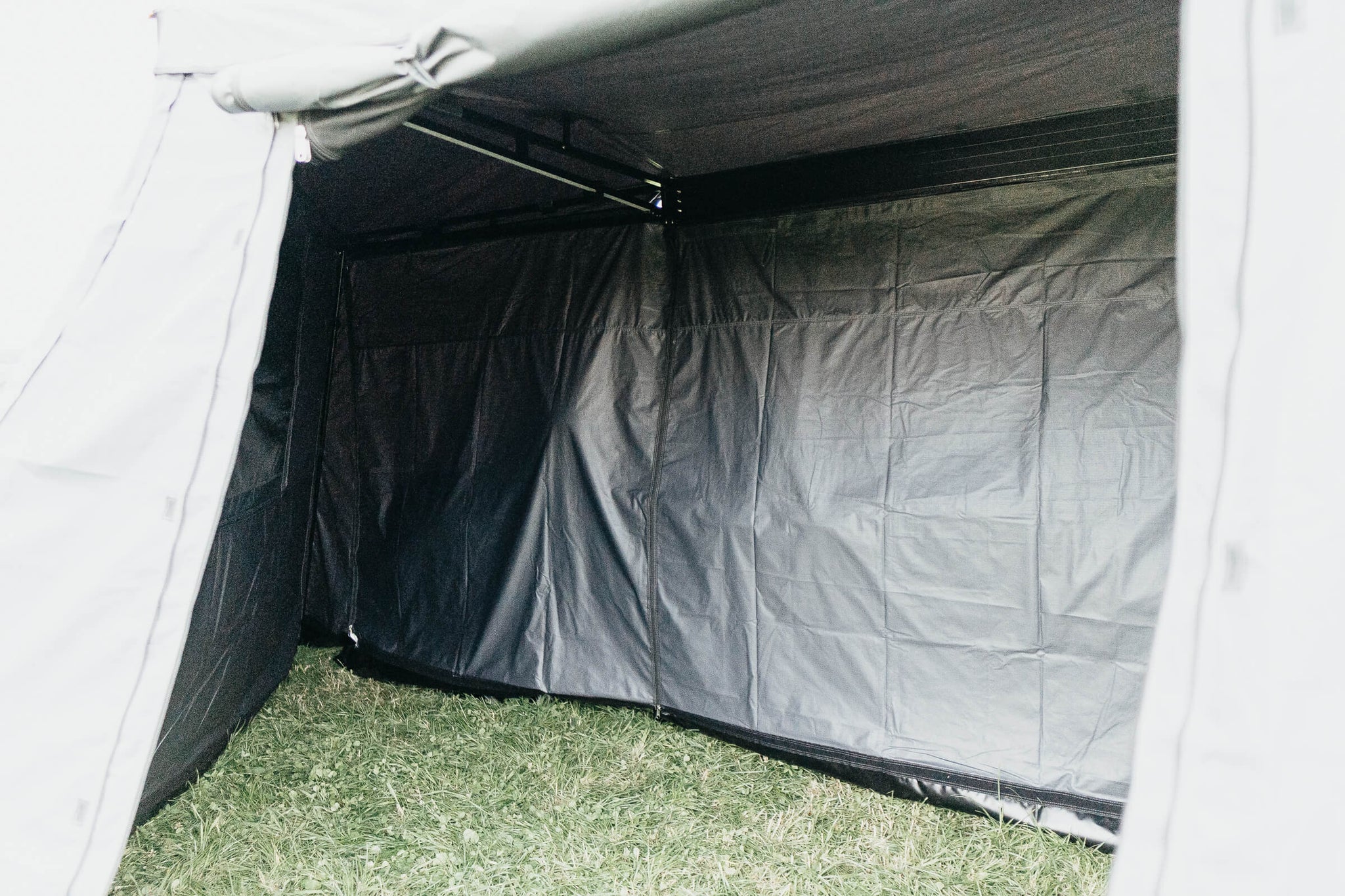 Seitenwände für 180° Markise