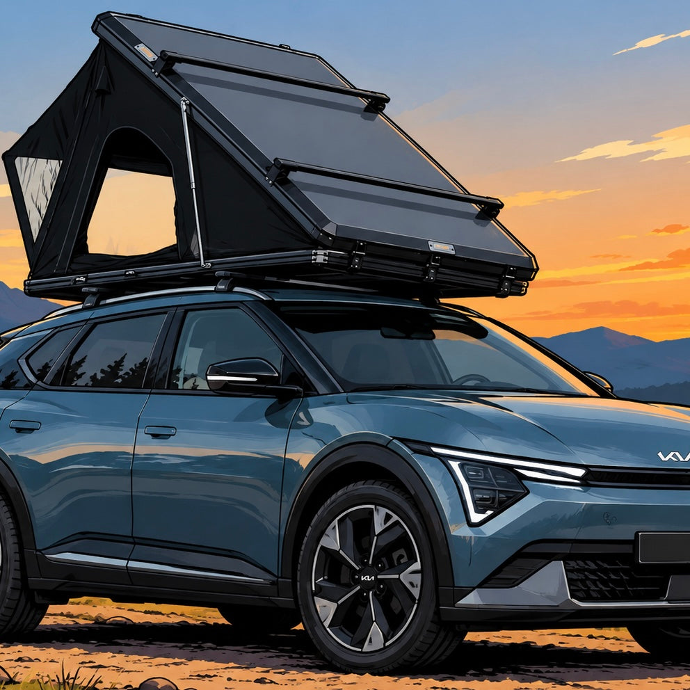 Dachzelt für E-Autos: Reichweite, Dachlast und passende Modelle