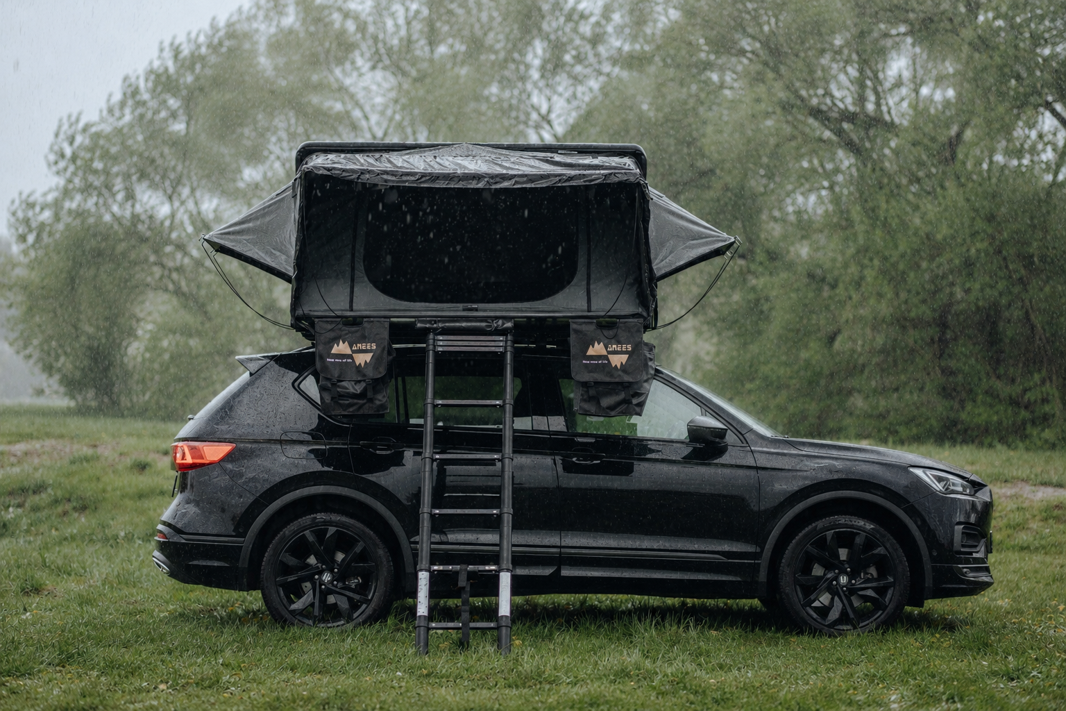 Camping bei Regen
