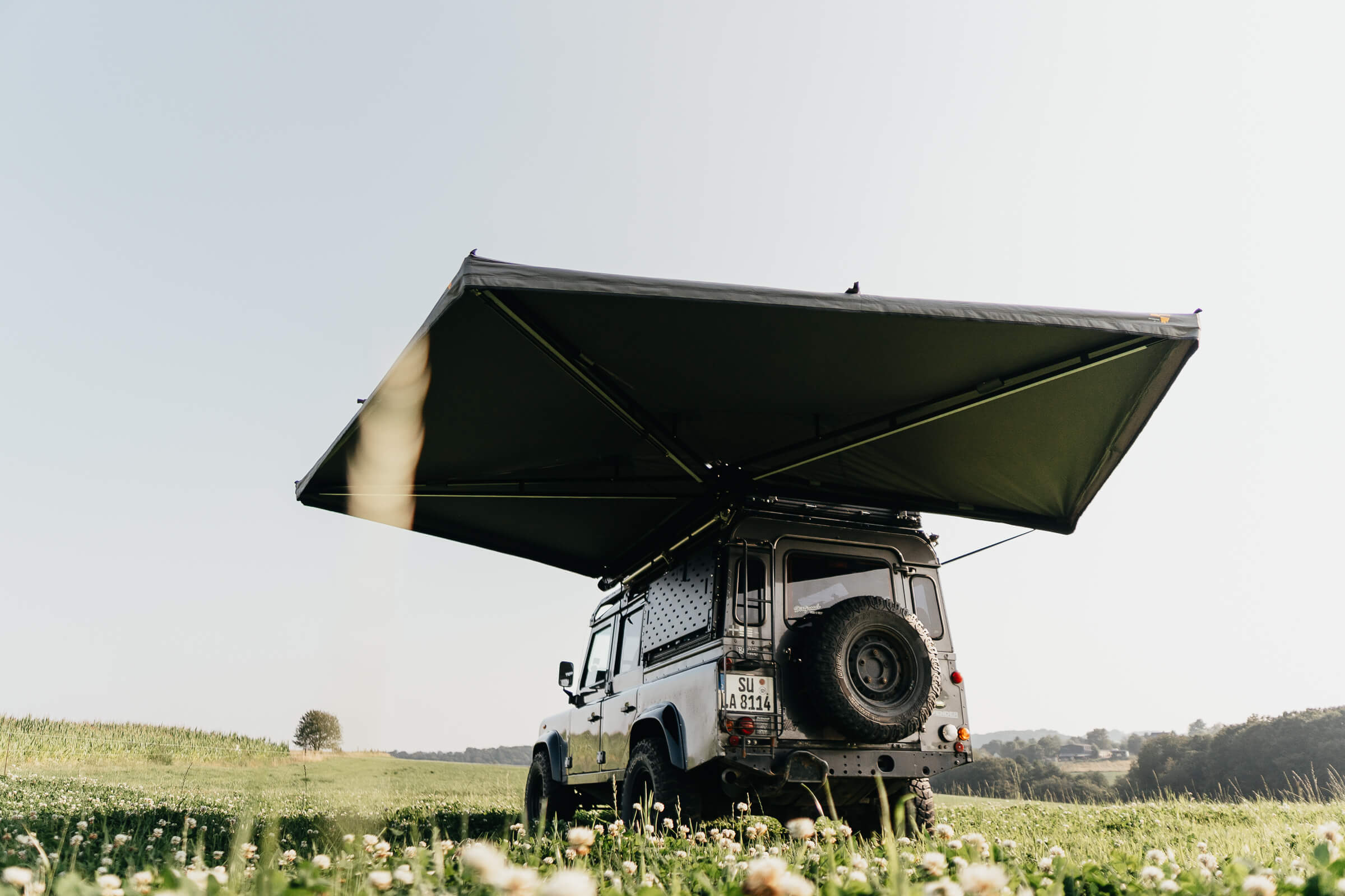 270° Markise freitragend