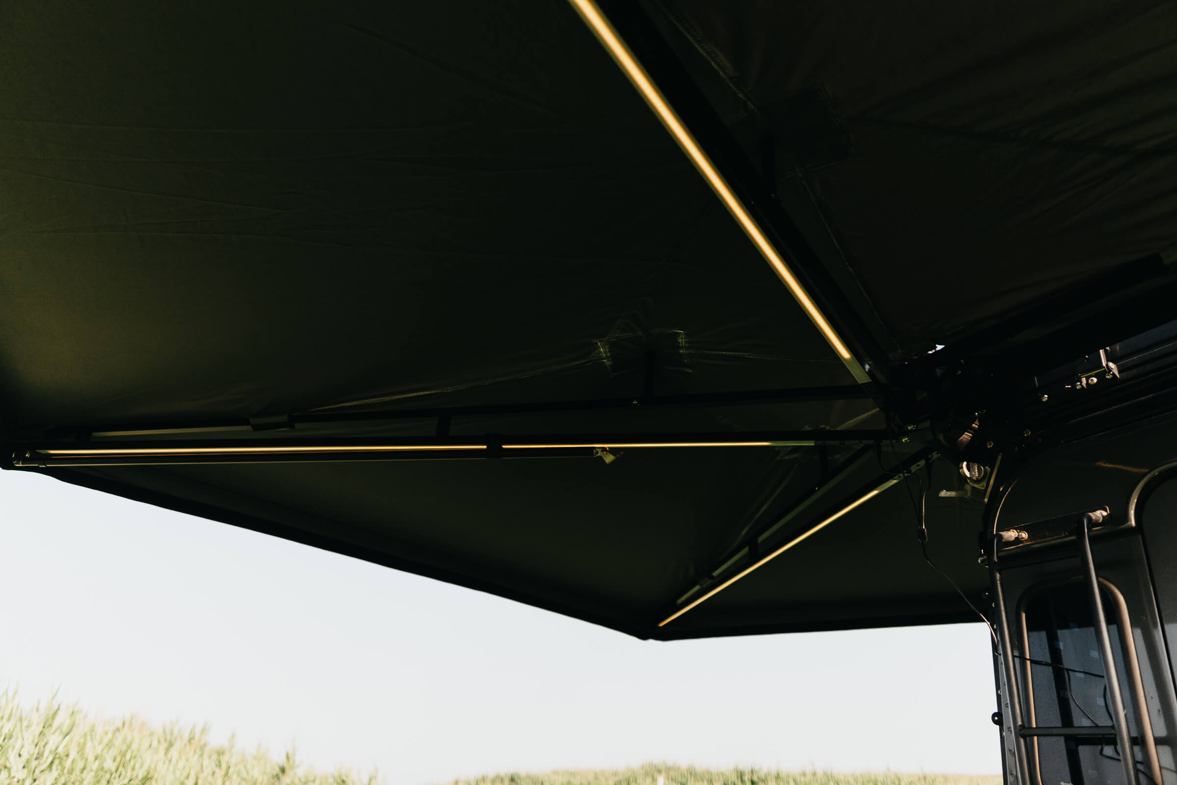 270° Markise freitragend