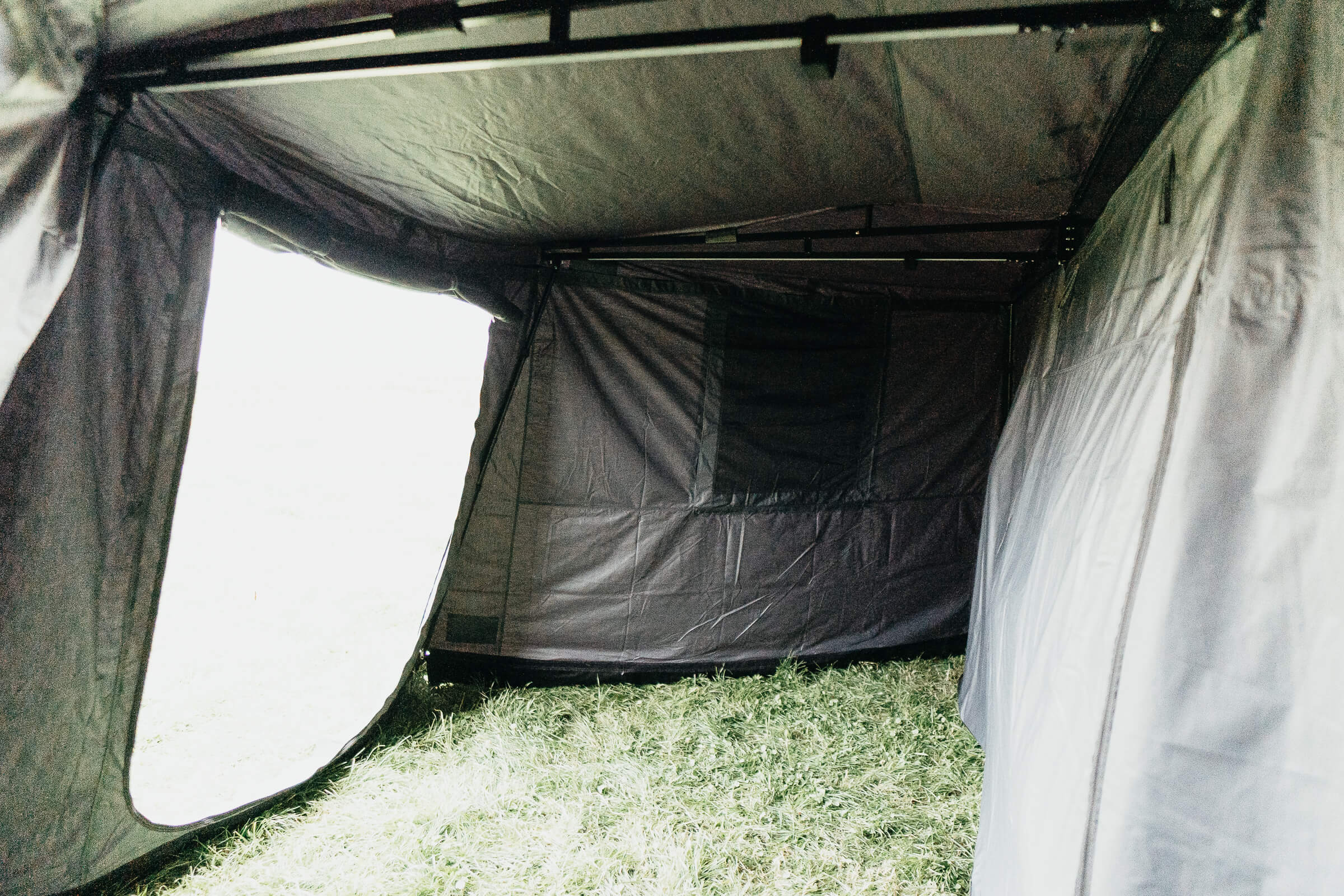 Seitenwände für 180° Markise