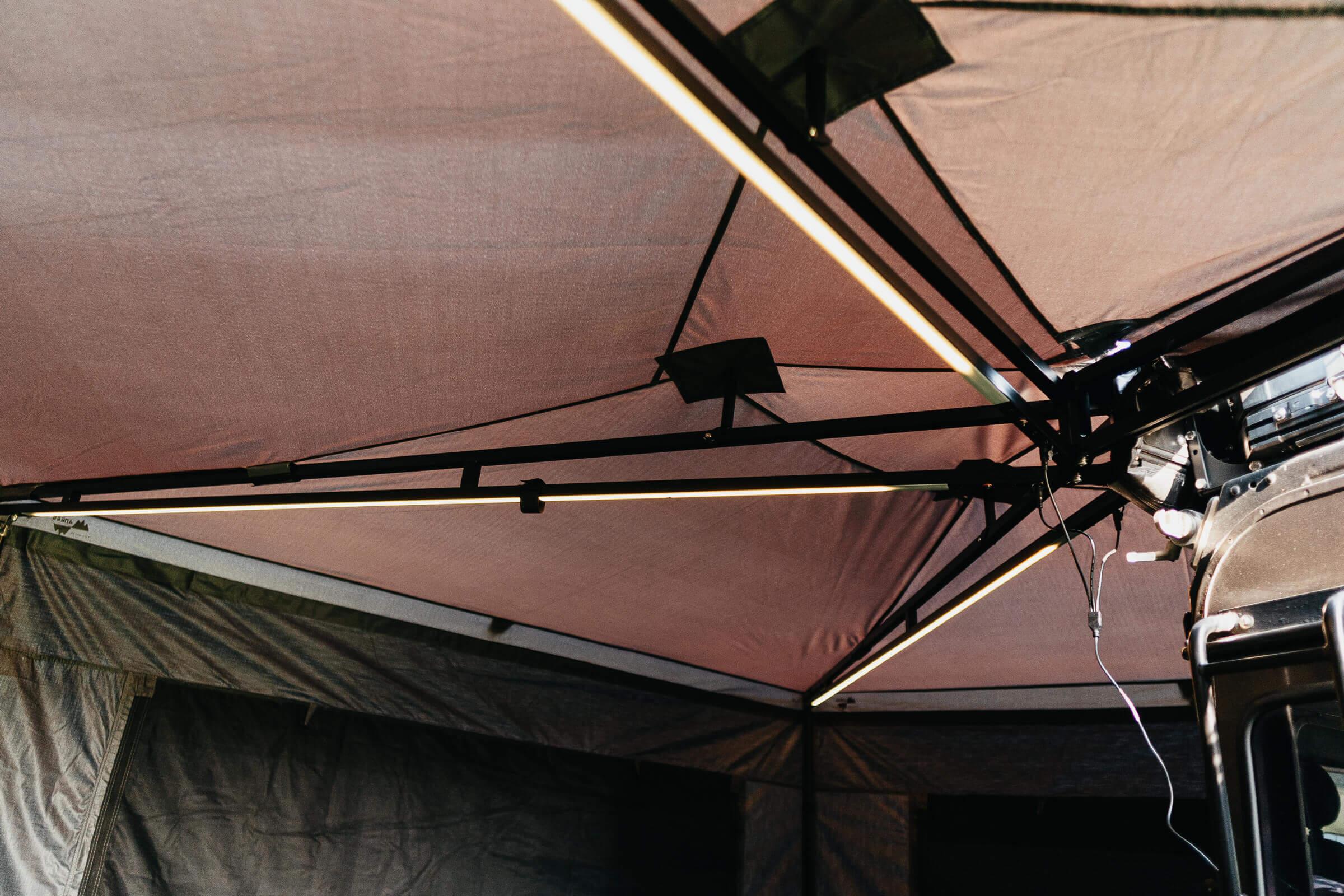 Seitenwände für 270° Markise