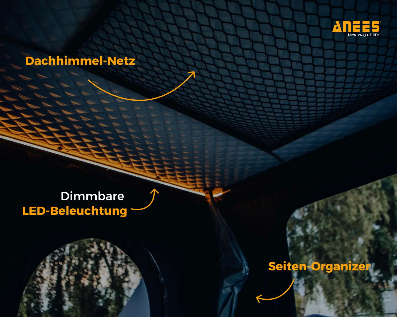 anees dachzelt erfahrungen ANEES Alu Dachzelt Square